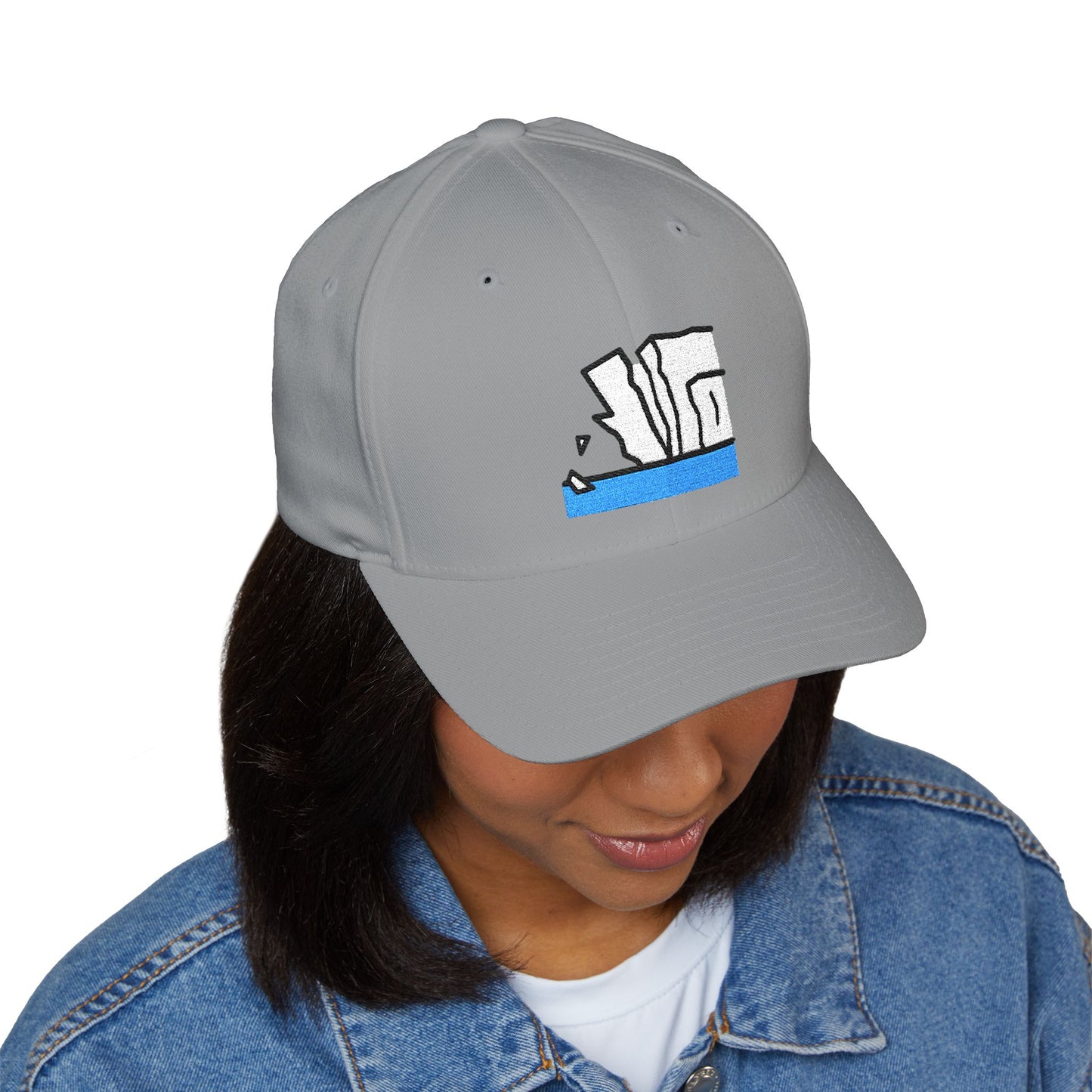 Ice Shelf Melting Emoji Cap – Premium by Capmoji