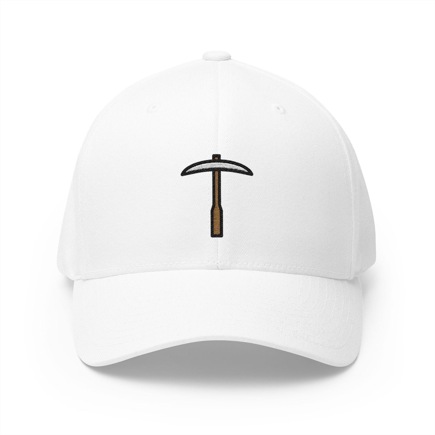 Pick Emoji White Cap – Premium by Capmoji