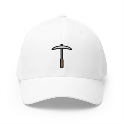 Pick Emoji White Cap – Premium by Capmoji