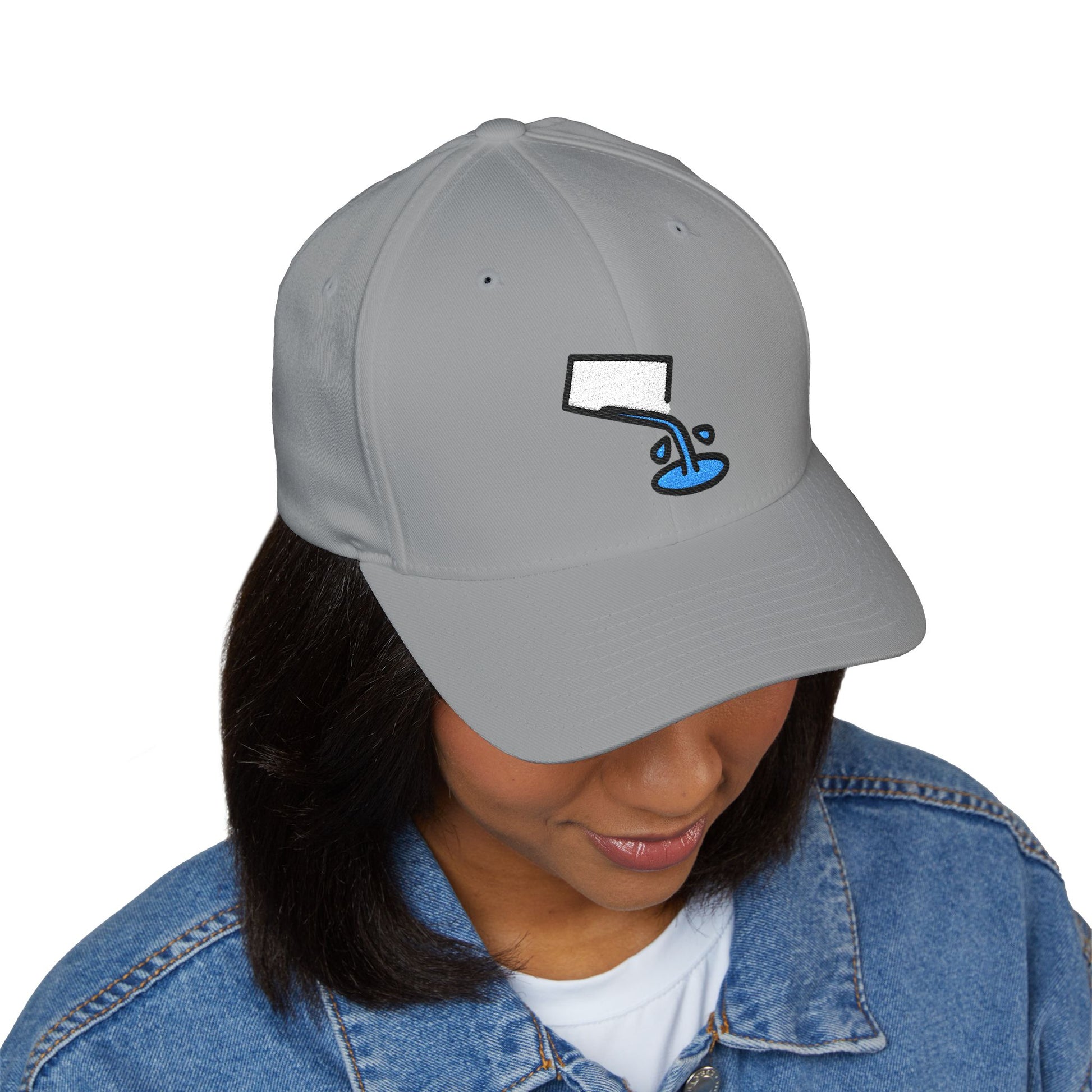 Pouring Liquid Emoji Cap – Premium by Capmoji