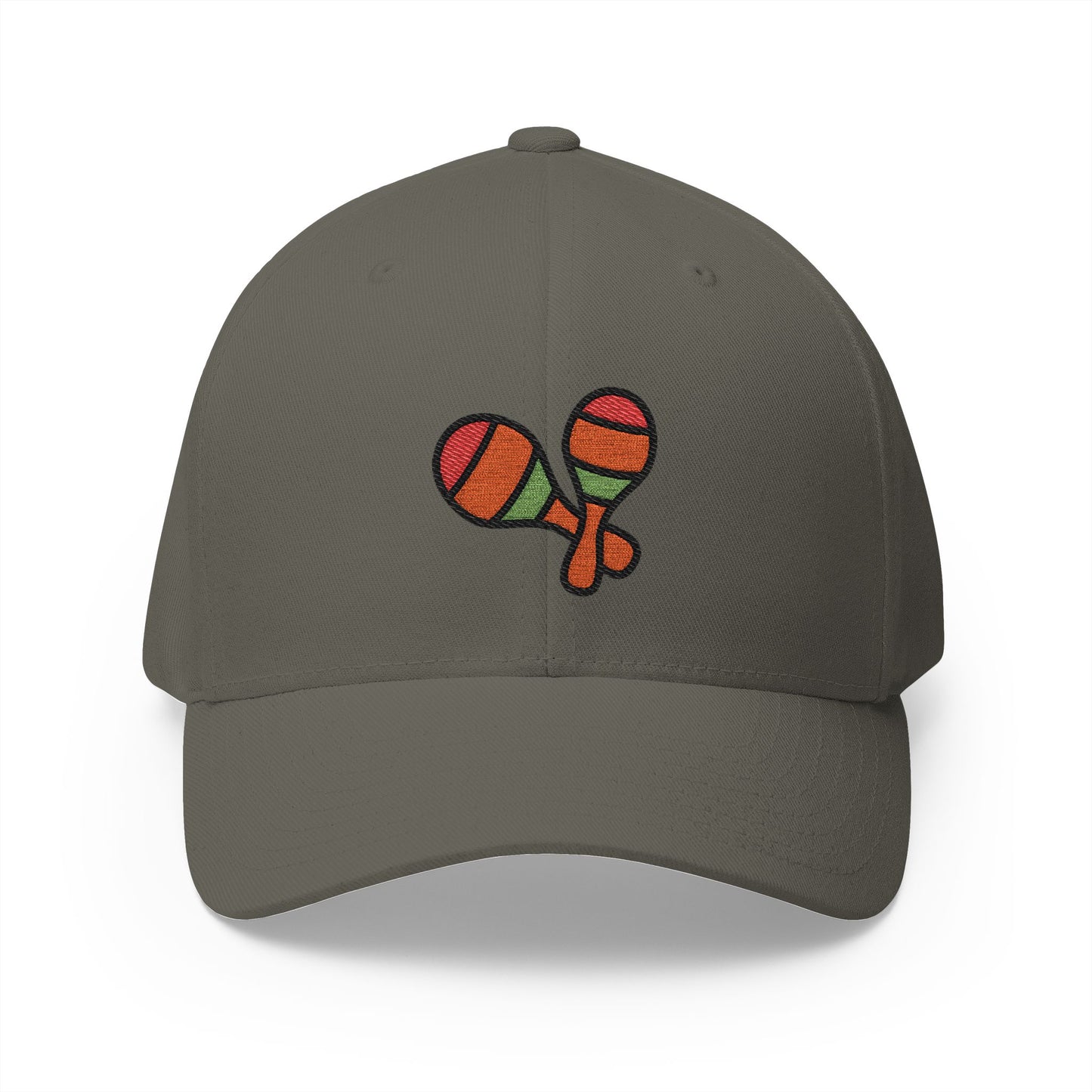 Maracas Emoji Olive Cap – Premium by Capmoji