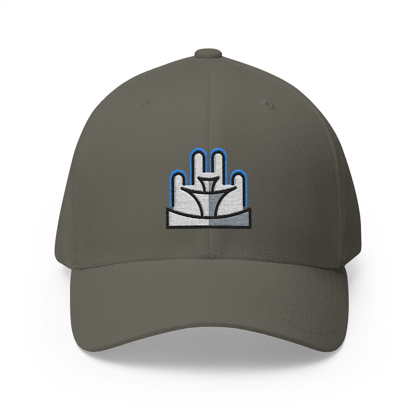 Fountain Emoji Olive Cap – Premium by Capmoji