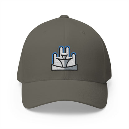 Fountain Emoji Olive Cap – Premium by Capmoji