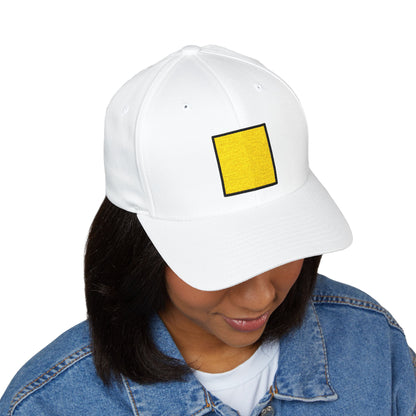 Yellow Square Emoji Cap – Premium by Capmoji