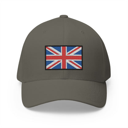 Flag: United Kingdom Emoji Olive Cap – Premium by Capmoji