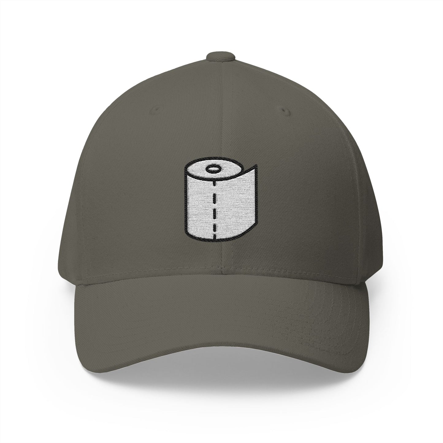 Roll Of Paper Emoji Olive Cap – Premium by Capmoji