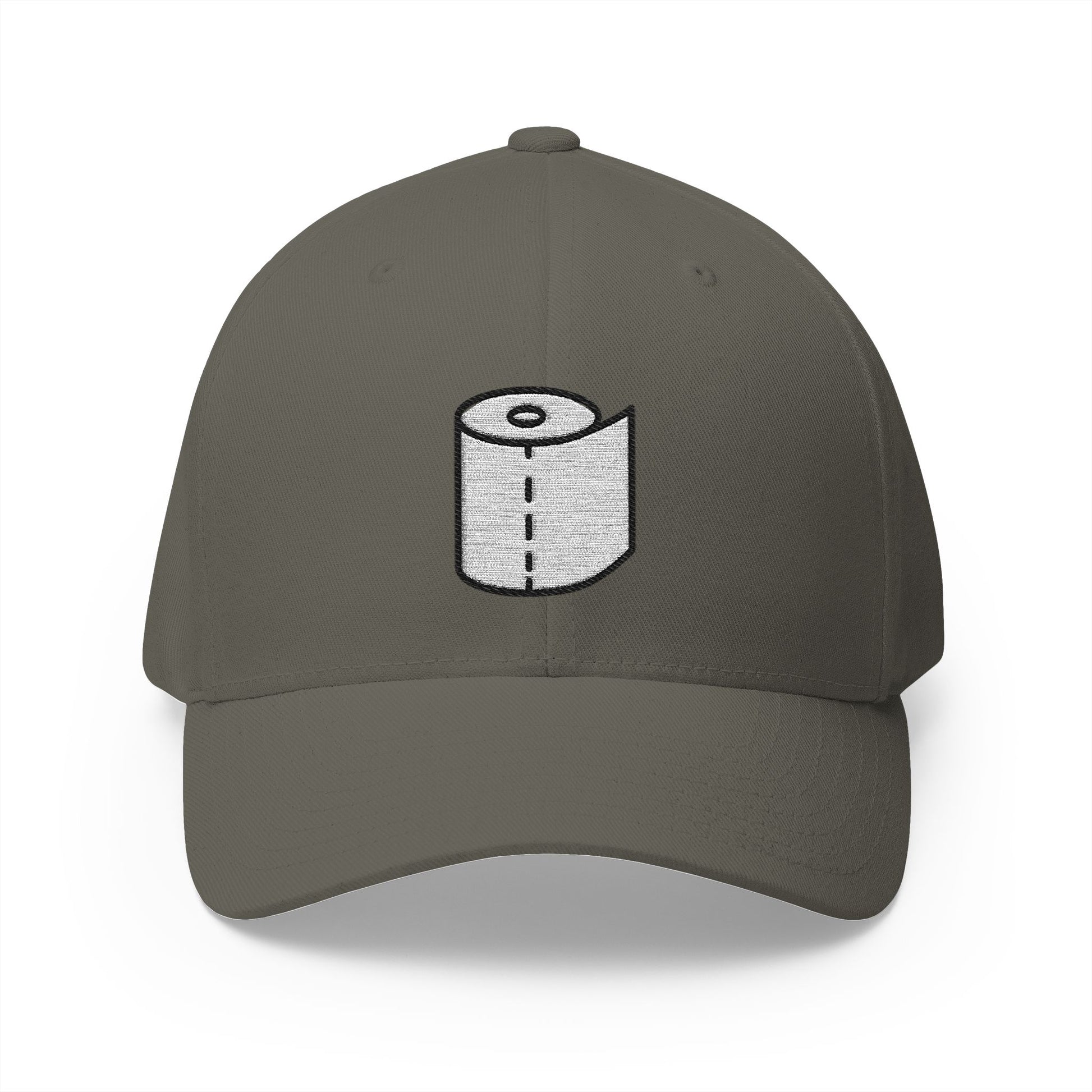 Roll Of Paper Emoji Olive Cap – Premium by Capmoji