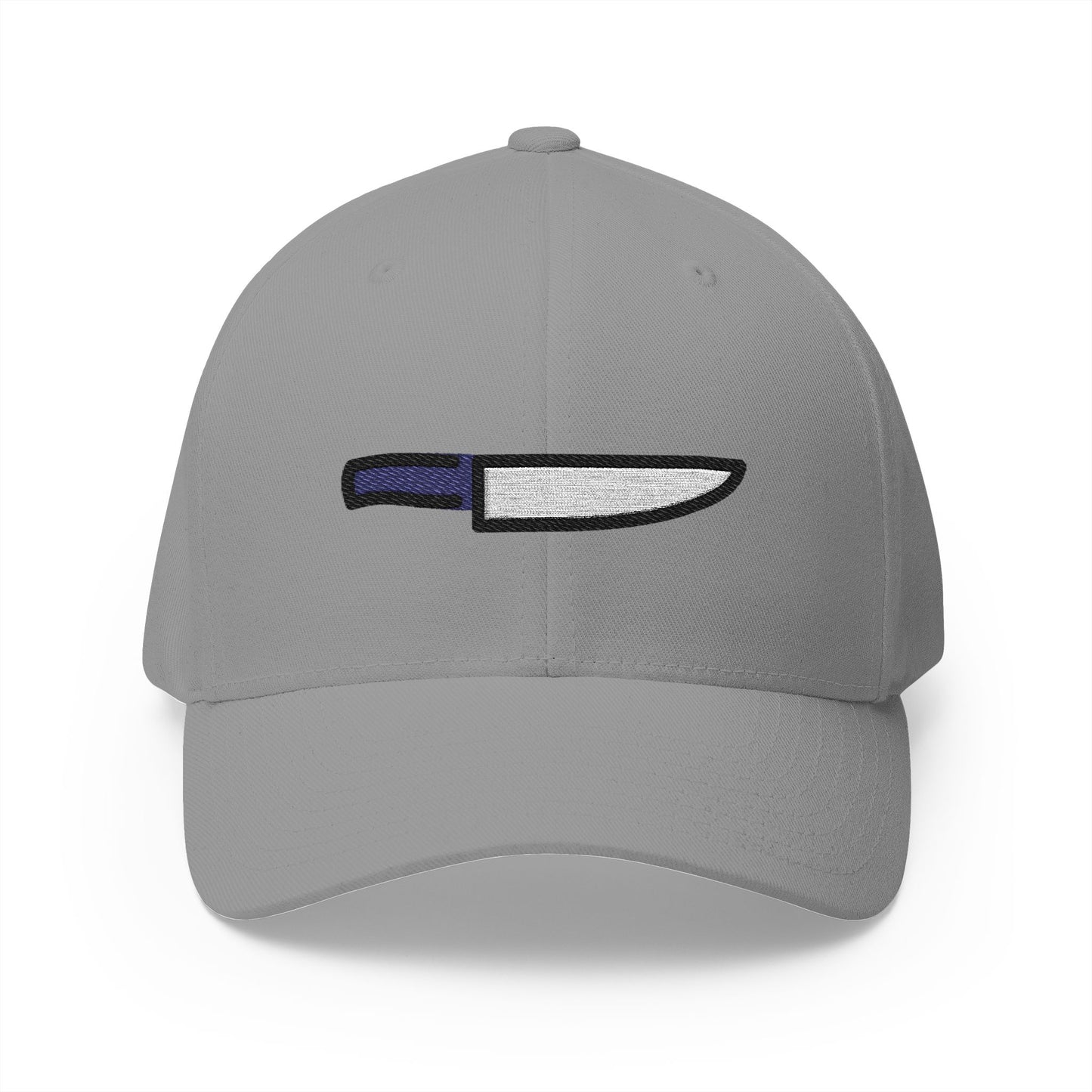 Kitchen Knife Emoji Grey Cap – Premium by Capmoji