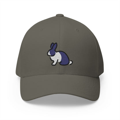 Rabbit Emoji Olive Cap – Premium by Capmoji