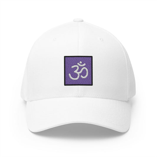 Om Emoji White Cap – Premium by Capmoji