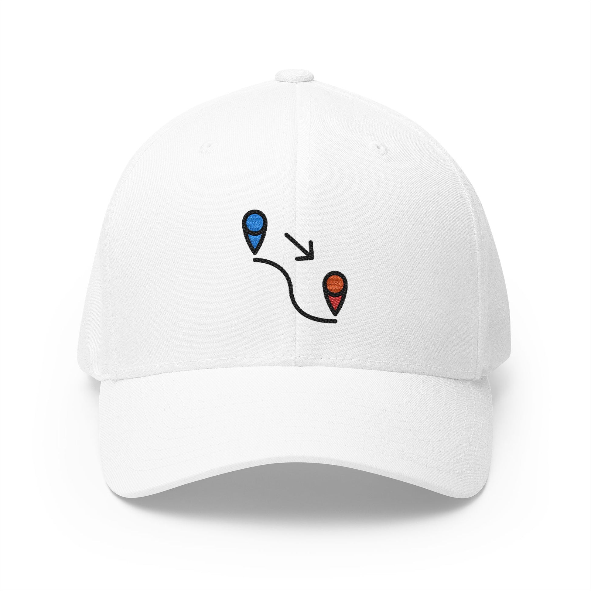 Locomotion Emoji White Cap – Premium by Capmoji