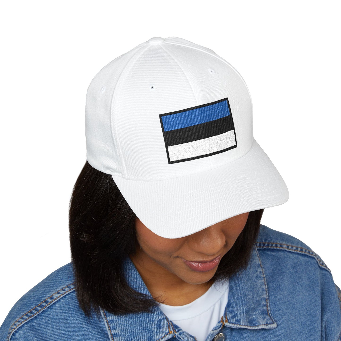 Flag: Estonia Emoji Cap – Premium by Capmoji