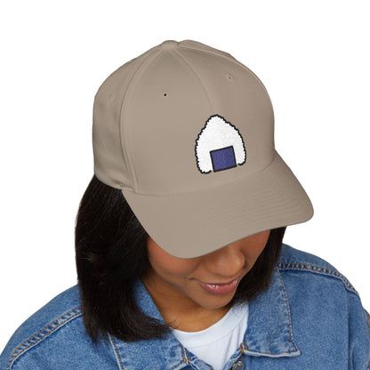Rice Ball Emoji Cap – Premium by Capmoji
