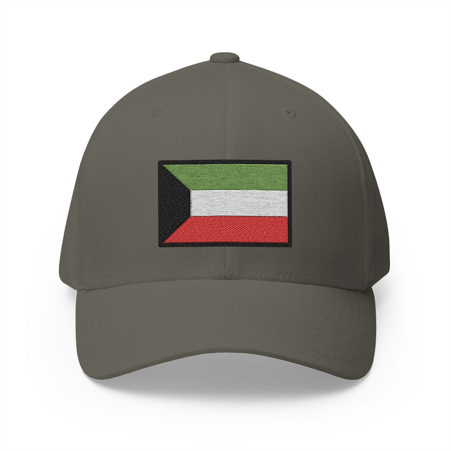 Flag: Kuwait Emoji Olive Cap – Premium by Capmoji