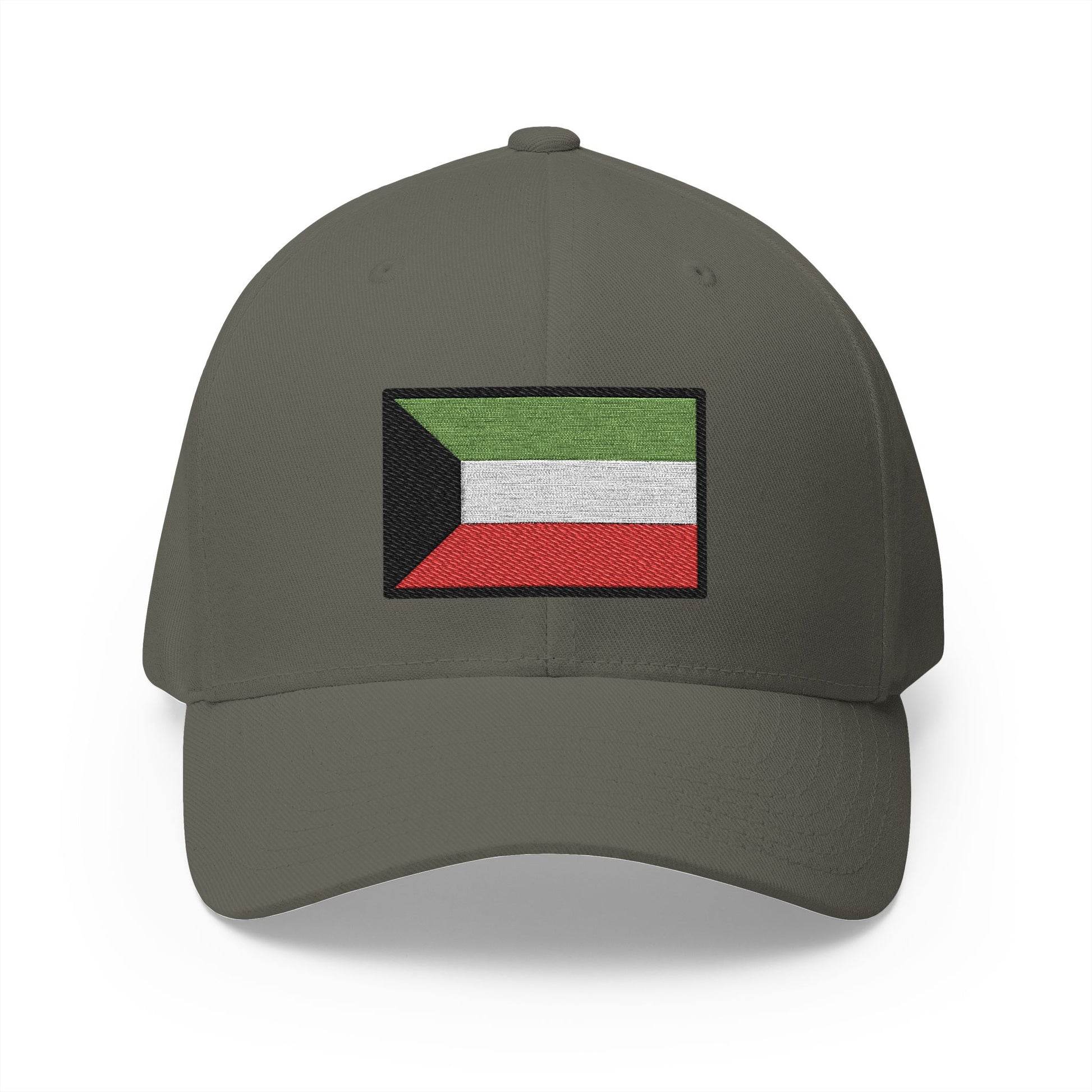 Flag: Kuwait Emoji Olive Cap – Premium by Capmoji
