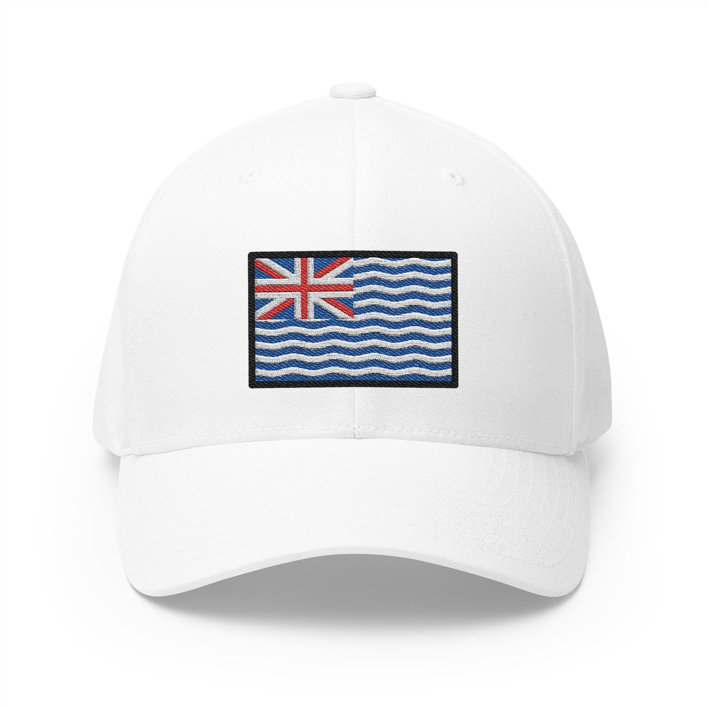 Flag: Diego Garcia Emoji White Cap – Premium by Capmoji