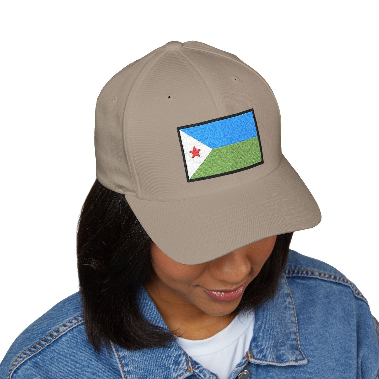 Flag: Djibouti Emoji Cap – Premium by Capmoji