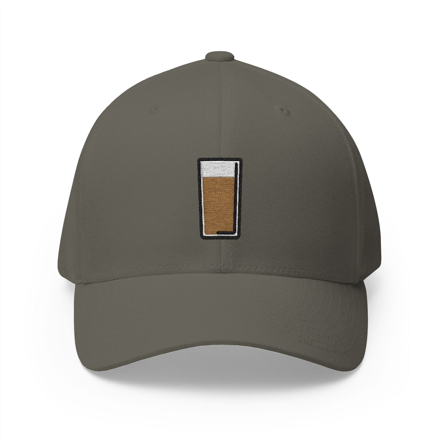 Latte Macchiato Emoji Olive Cap – Premium by Capmoji