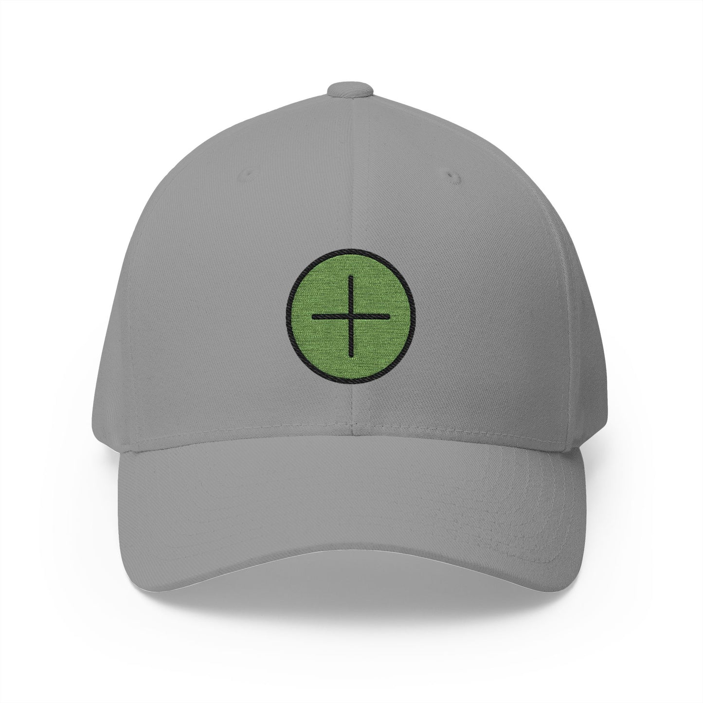 Add Button Emoji Grey Cap – Premium by Capmoji