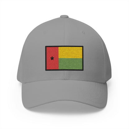 Flag: Guinea-Bissau Emoji Grey Cap – Premium by Capmoji