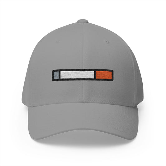Cigarette Emoji Grey Cap – Premium by Capmoji