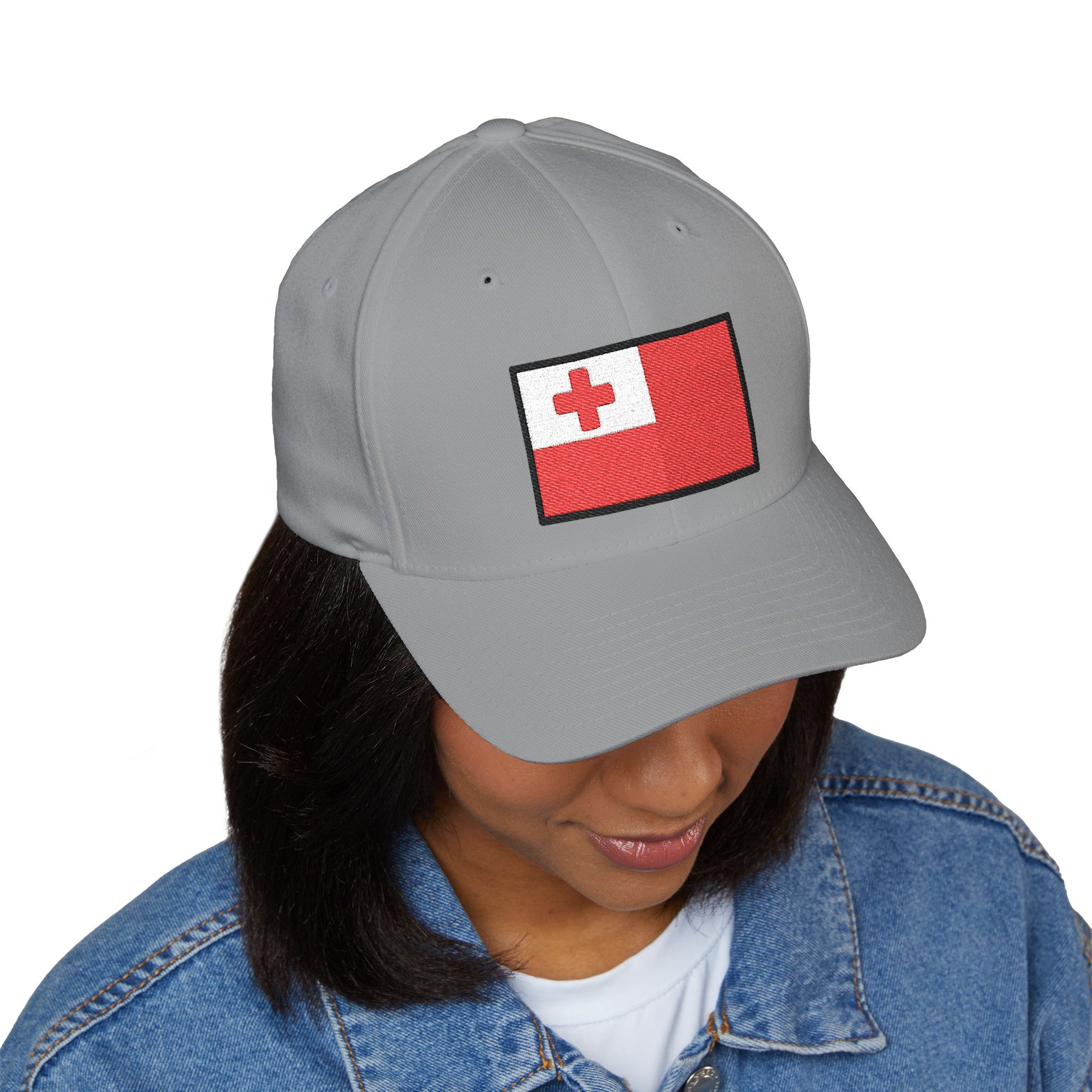 Flag: Tonga Emoji Cap – Premium by Capmoji