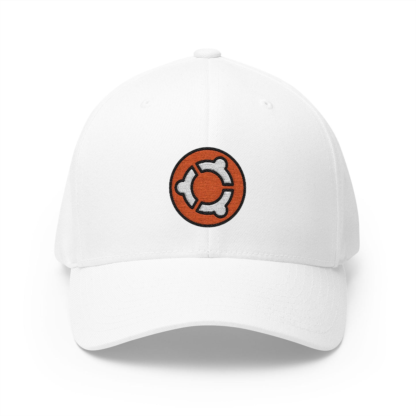 Ubuntu Emoji White Cap – Premium by Capmoji