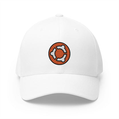 Ubuntu Emoji White Cap – Premium by Capmoji