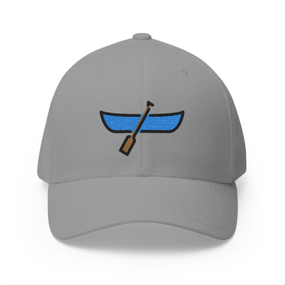 Canoe Emoji Grey Cap – Premium by Capmoji