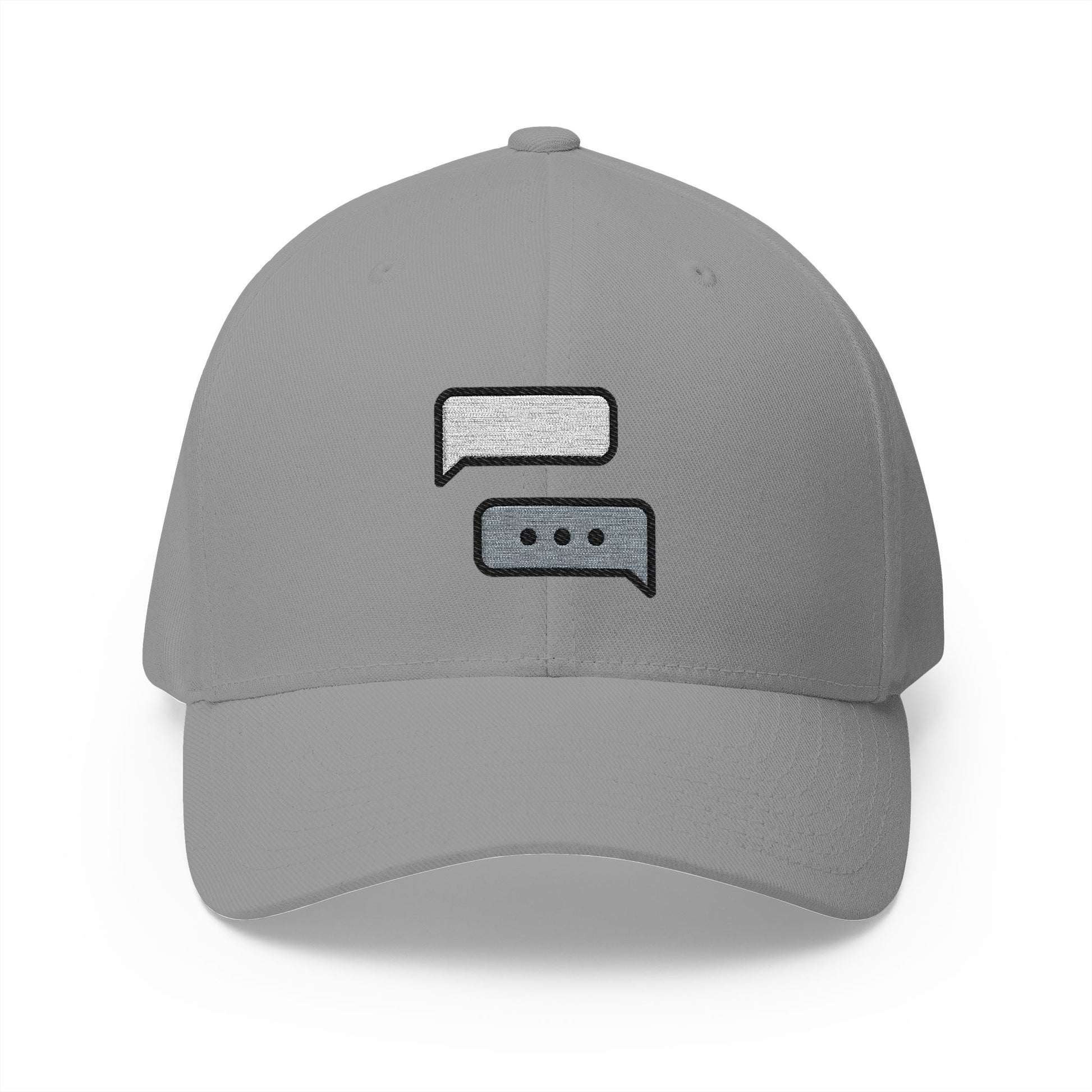 Chats Emoji Grey Cap – Premium by Capmoji