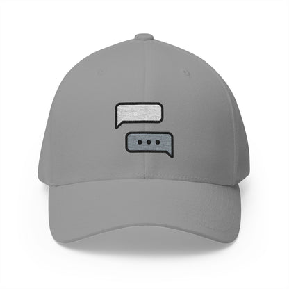 Chats Emoji Grey Cap – Premium by Capmoji