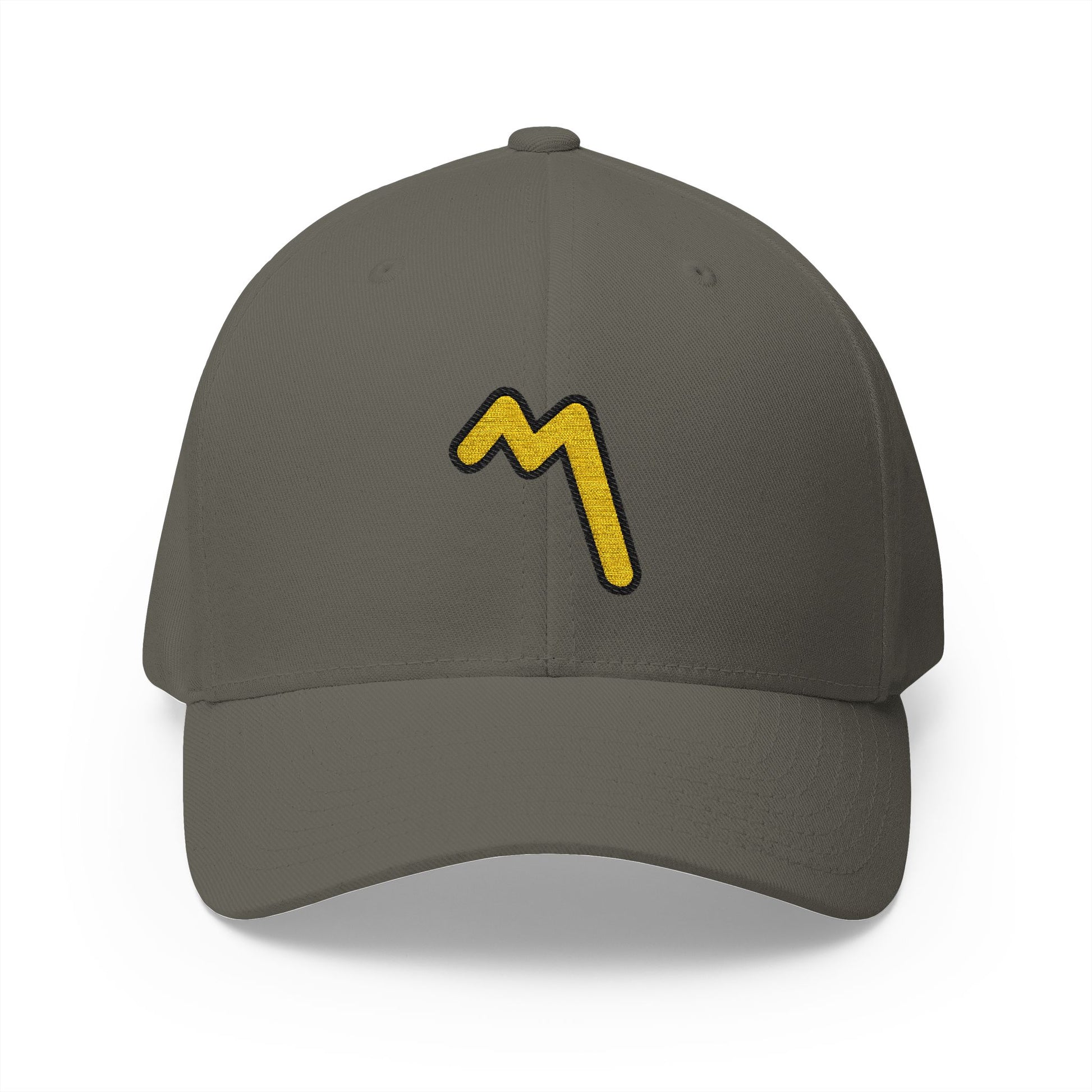 Part Alternation Mark Emoji Olive Cap – Premium by Capmoji