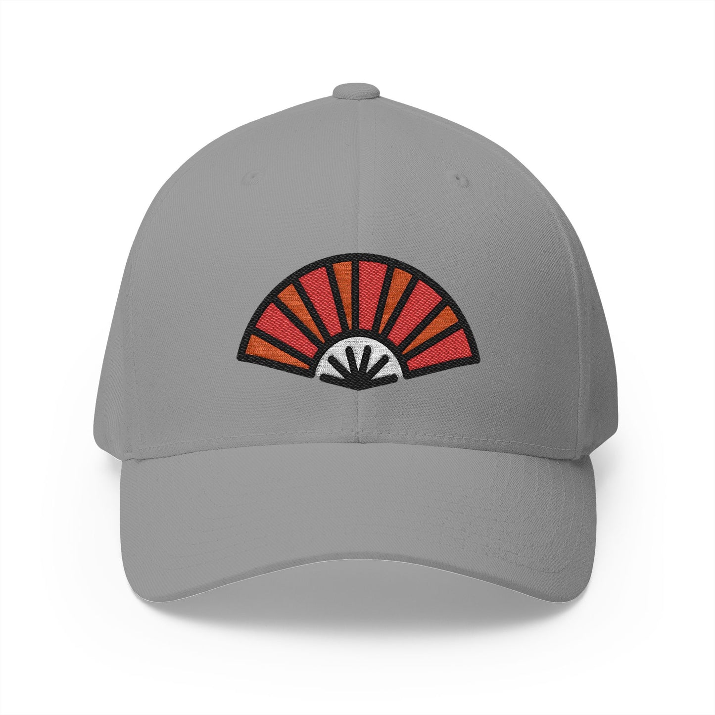 Folding Hand Fan Emoji Grey Cap – Premium by Capmoji