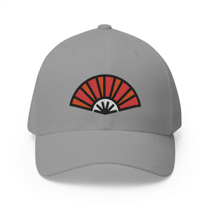 Folding Hand Fan Emoji Grey Cap – Premium by Capmoji