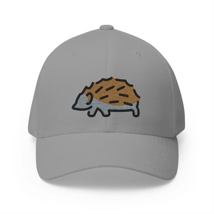 Hedgehog Emoji Grey Cap – Premium by Capmoji