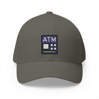 Atm Sign Emoji Olive Cap – Premium by Capmoji