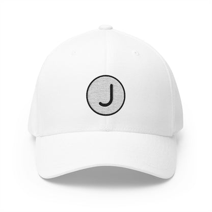 Regional Indicator J Emoji White Cap – Premium by Capmoji