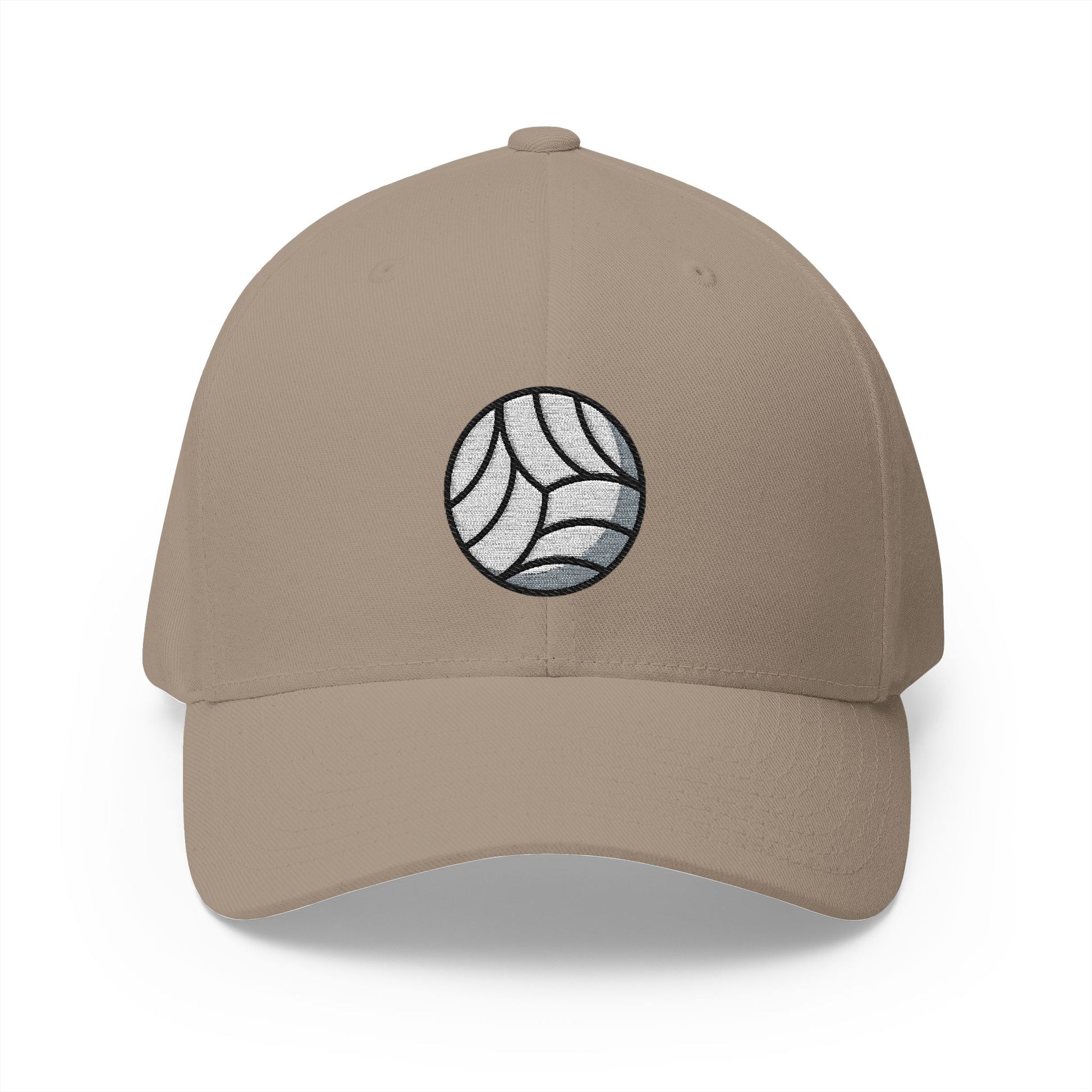 Volleyball Emoji Khaki Cap – Premium by Capmoji