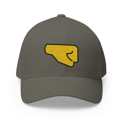 Right-Facing Fist Emoji Olive Cap – Premium by Capmoji