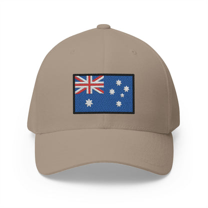 Flag: Australia Emoji Khaki Cap – Premium by Capmoji