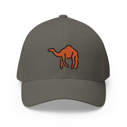 Camel Emoji Olive Cap – Premium by Capmoji