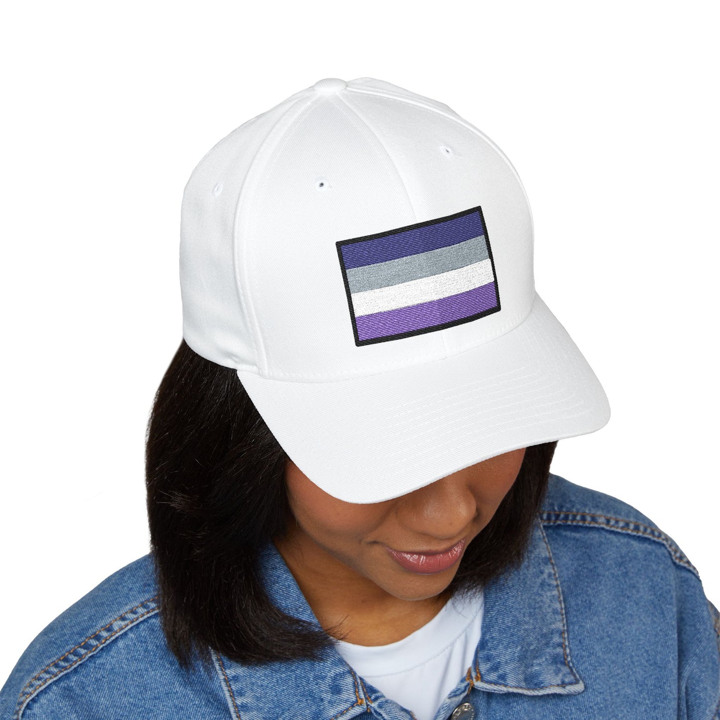 Asexual Emoji Cap – Premium by Capmoji