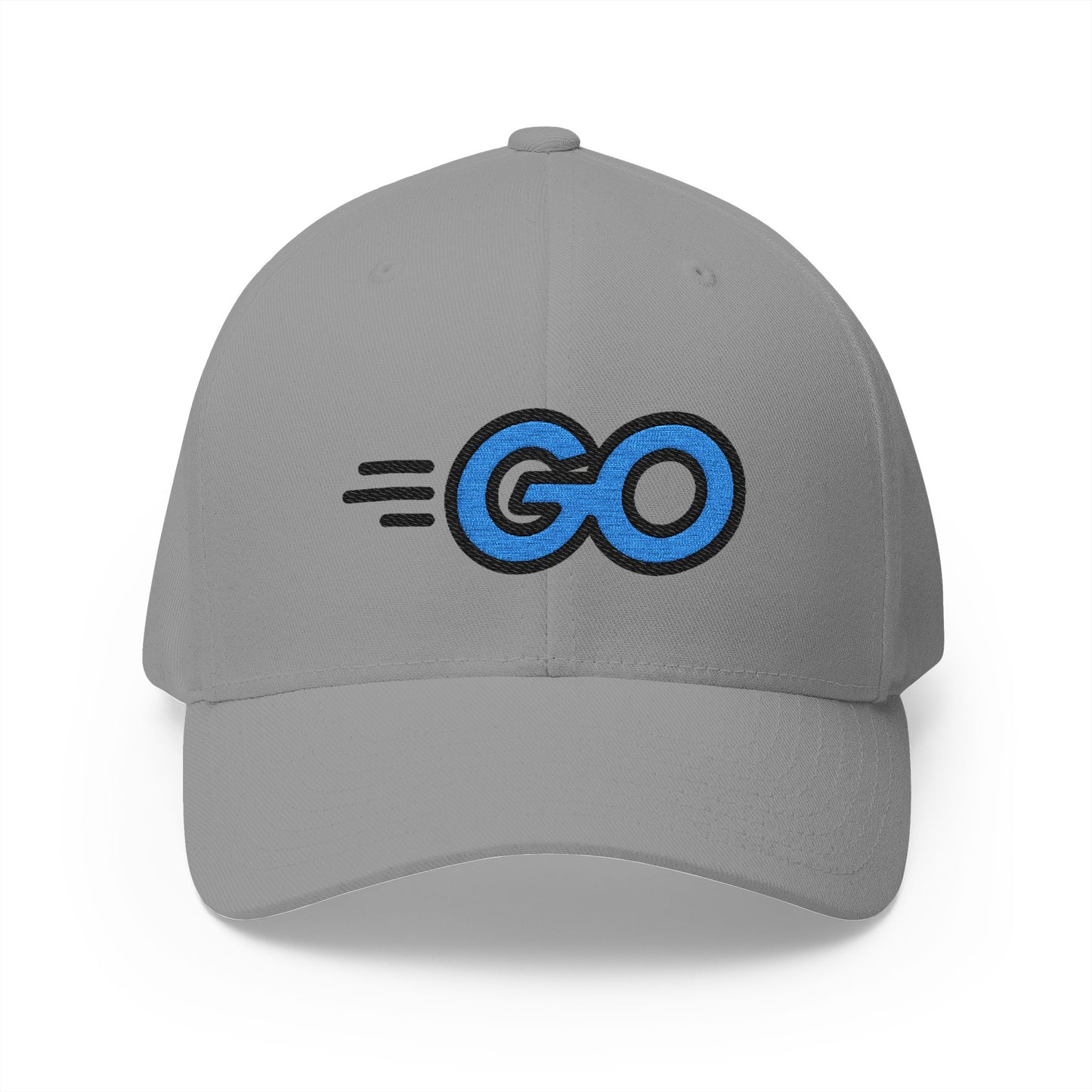 Golang Emoji Grey Cap – Premium by Capmoji