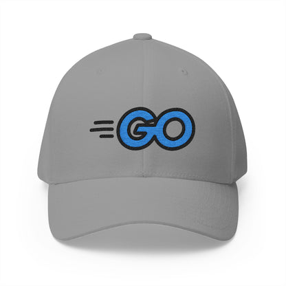 Golang Emoji Grey Cap – Premium by Capmoji