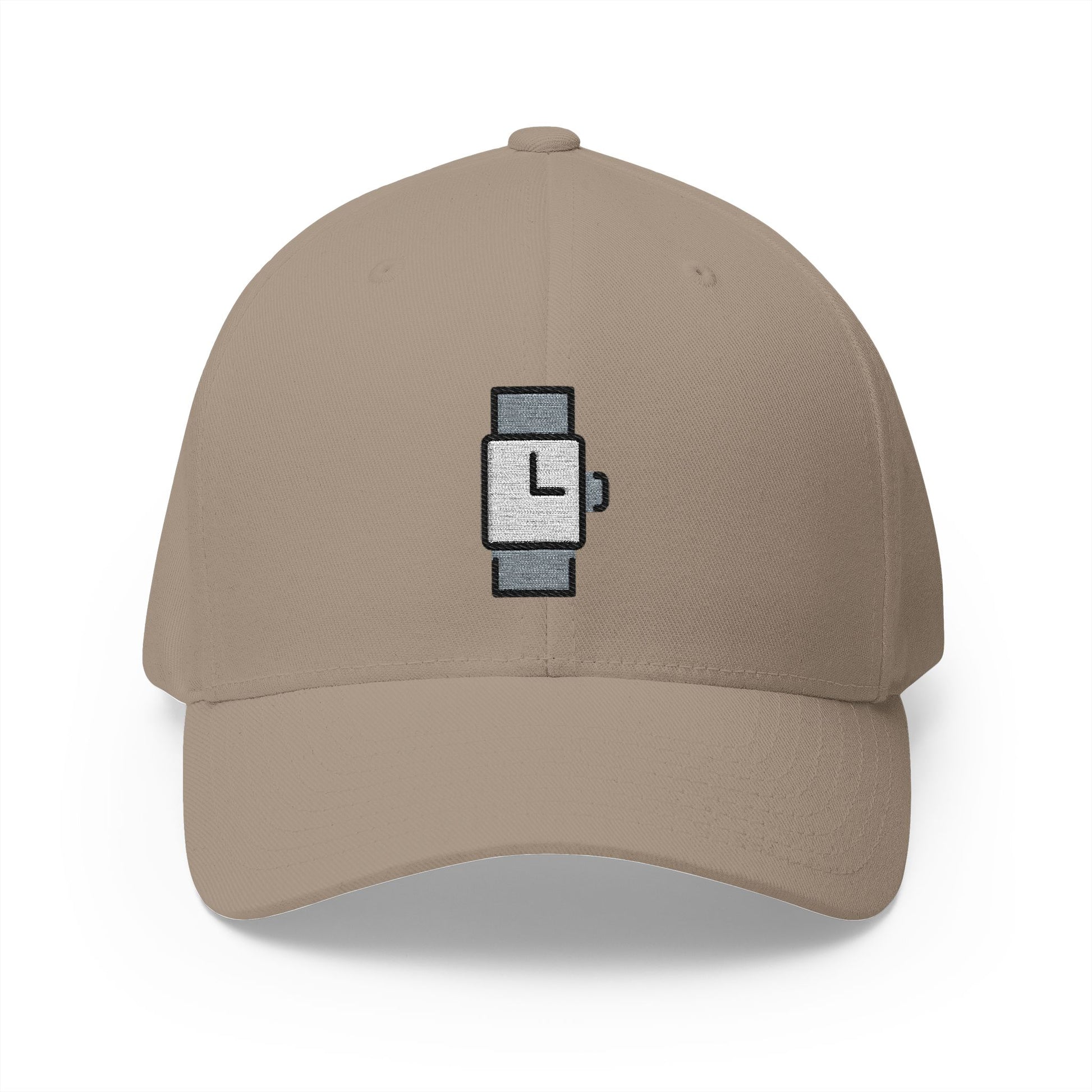 Watch Emoji Khaki Cap – Premium by Capmoji