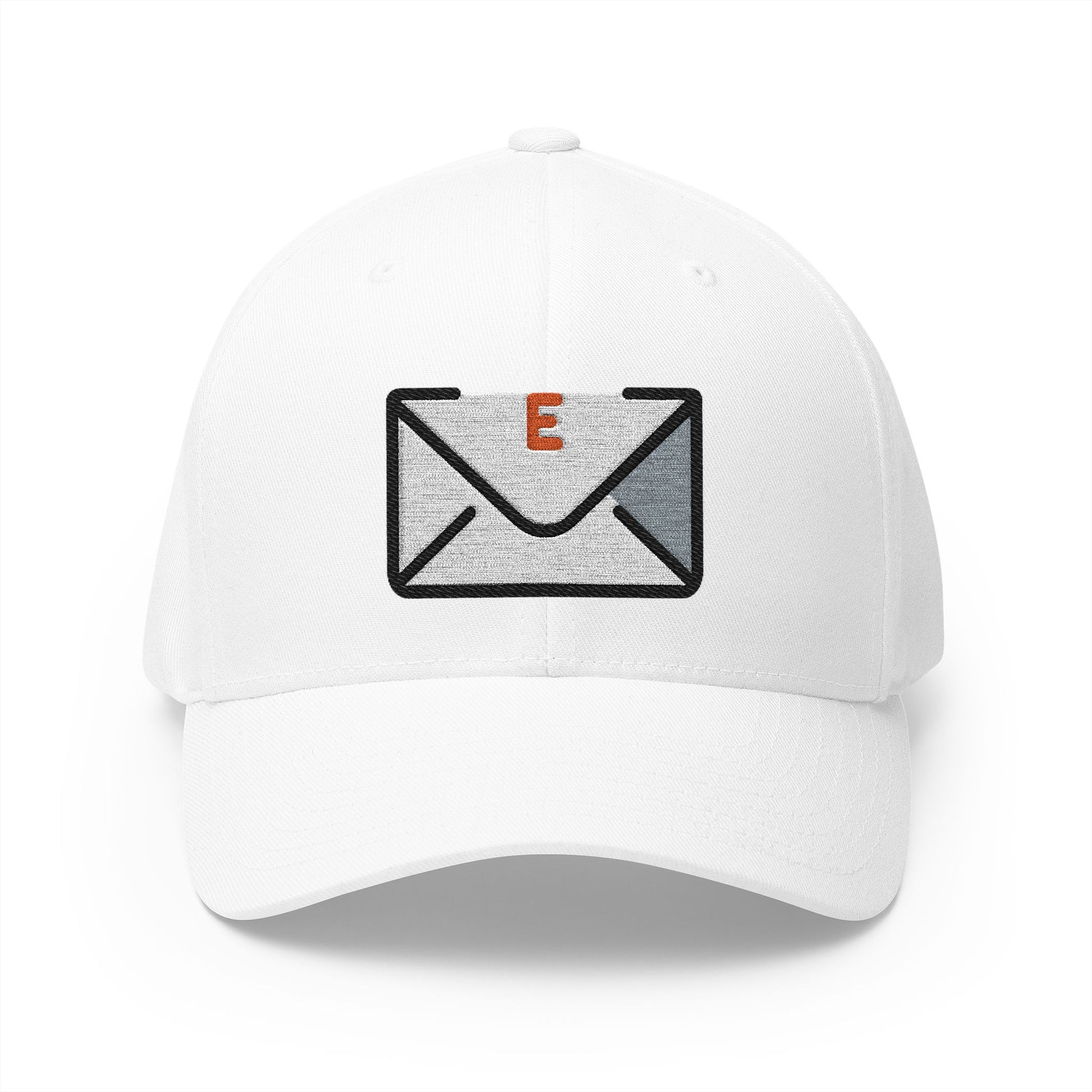 E-Mail Emoji White Cap – Premium by Capmoji