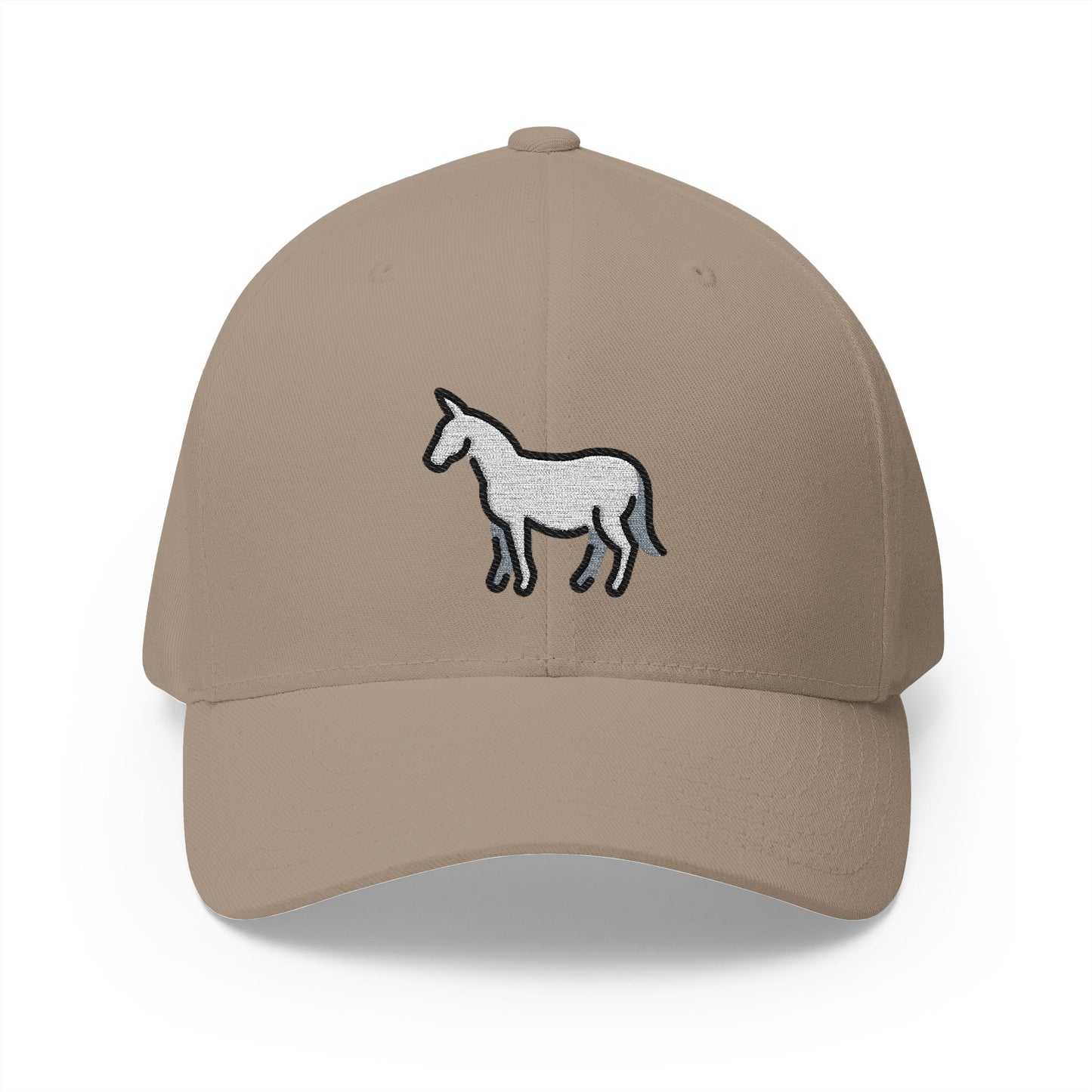 Donkey Emoji Khaki Cap – Premium by Capmoji