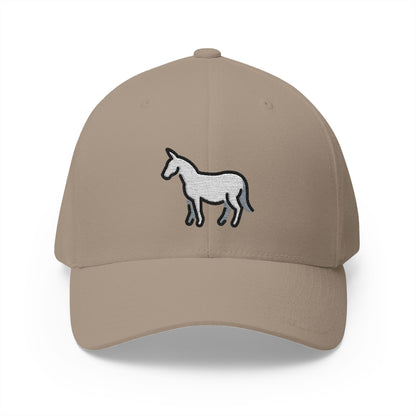 Donkey Emoji Khaki Cap – Premium by Capmoji