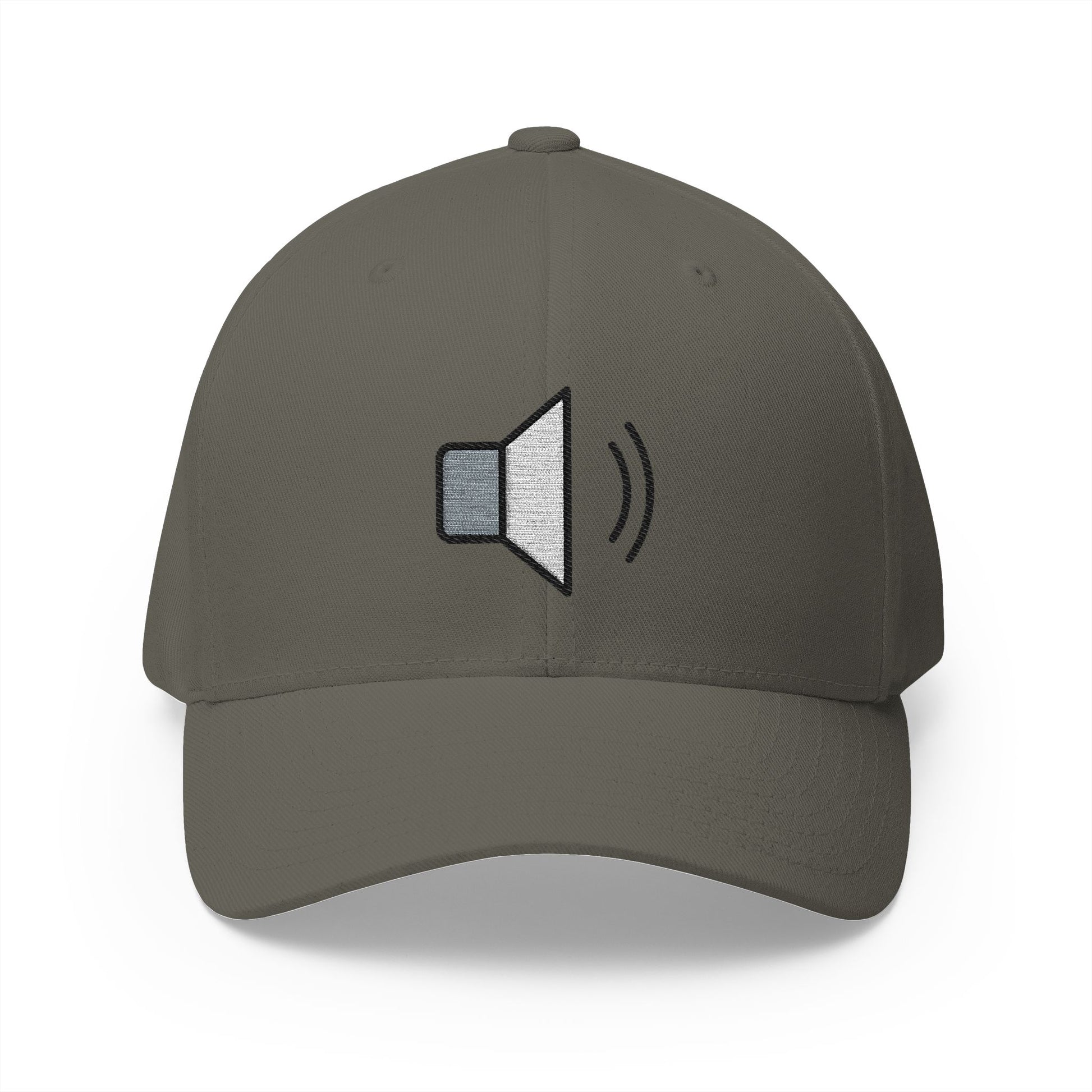 Speaker Medium Volume Emoji Olive Cap – Premium by Capmoji