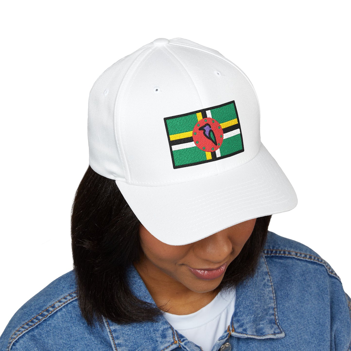 Flag: Dominica Emoji Cap – Premium by Capmoji